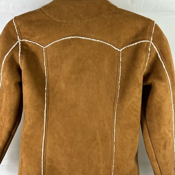 Outback Trading Co ladies brown button coat size Large - Picture 6 of 11